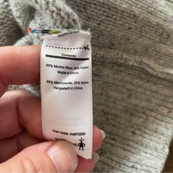 Smartwool creststone merino poncho sweater - Picture 9 of 10